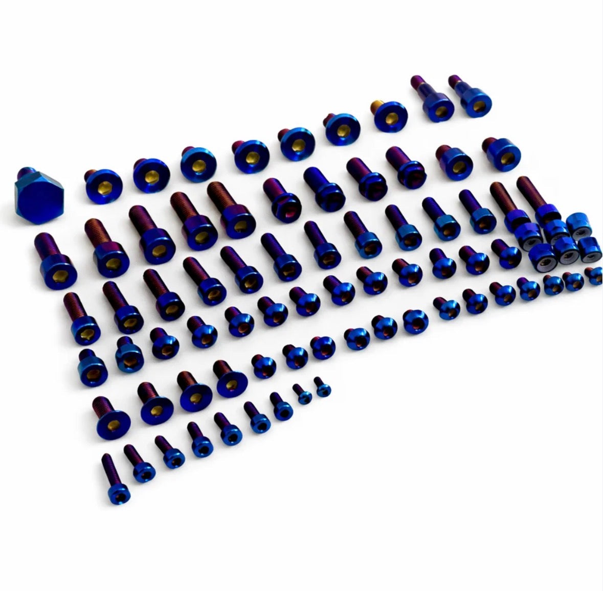 Tuttio Titanium Bolt kit (PRE-ORDER)